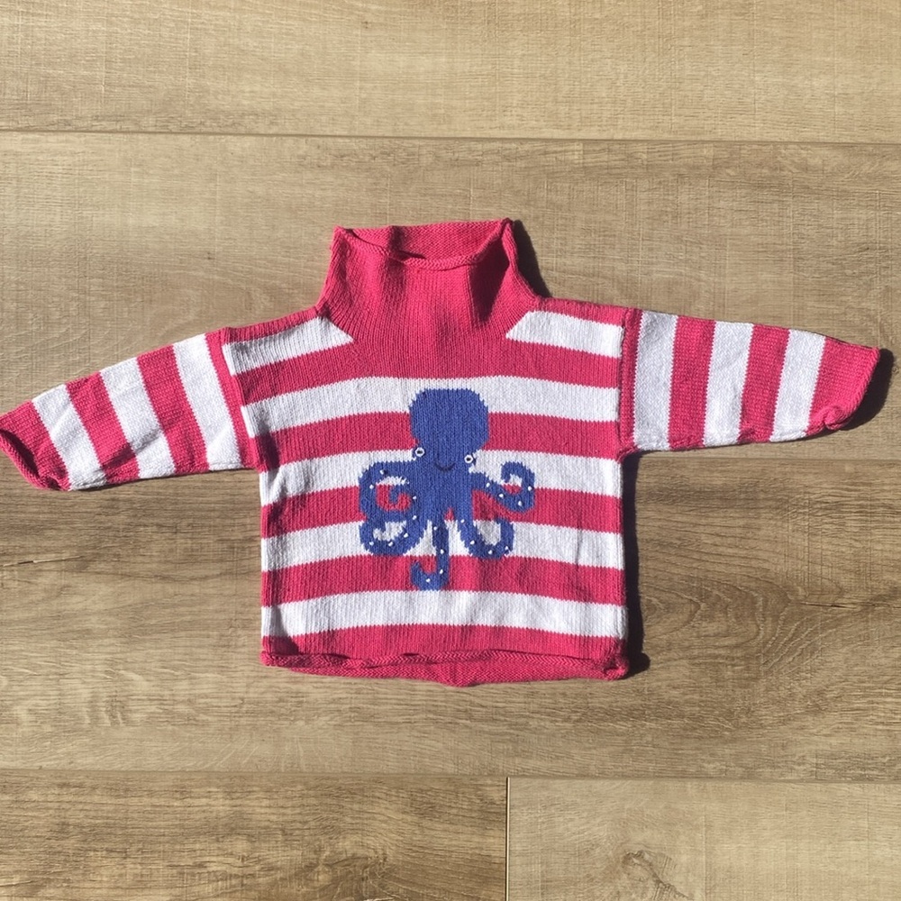 6 month octopus sweater
